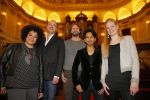 Amsterdam 28 november 2014
Persviewing RTL4 programma Het Orkest van Nederland, Tania Kross, dirigent en juryvoorzitter Jan Willem de Vriend, musicus/dj Ronald Molendijk, pianist Wibi Soerjadi en violiste Simone Lamsma