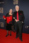 Utrecht 18 november 2014
Andre v Duin viert zijn 50 jarig artiesten bestaan in het Beatrix theater. paul v Gorcum met vrouw