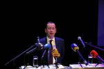 Amsterdam 17 december 2014Joop v d Ende en Albert Verlinde maken bekend op persconferentie in gebouw van Stage holding dat ze samen gaan werken.
Peter O'Keeffe
