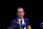 Amsterdam 17 december 2014Joop v d Ende en Albert Verlinde maken bekend op persconferentie in gebouw van Stage holding dat ze samen gaan werken.
Peter O'Keeffe
