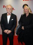 Hilversum 27 oktober 2014
Premiere film pak van mijn hart van Kees v Nieuwkerk. Pieter Broertjes met vrouw