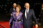 Utrecht 8 december 2014
Mr Pieter v Vollenhoven viert samen met zijn familie ,Prinses Margriet Prins Maurits Prinses Marilene Prins Bernhard Jr. Prinses Annette Prins Floris Prinses Aimee Prins Pieter Christiaan en Prinses Anita zijn 75e verjaardag in het Beatrix theater.