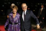 Utrecht 8 december 2014
Mr Pieter v Vollenhoven viert samen met zijn familie ,Prinses Margriet Prins Maurits Prinses Marilene Prins Bernhard Jr. Prinses Annette Prins Floris Prinses Aimee Prins Pieter Christiaan en Prinses Anita zijn 75e verjaardag in het Beatrix theater.