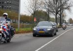 Amsterdam 4 november 2014
Een politieauto onder begeleiding van motoren met een GOPRO camera op de auto.