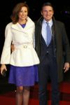 Utrecht 8 december 2014
Mr Pieter v Vollenhoven viert samen met zijn familie ,Prinses Margriet Prins Maurits Prinses Marilene Prins Bernhard Jr. Prinses Annette Prins Floris Prinses Aimee Prins Pieter Christiaan en Prinses Anita zijn 75e verjaardag in het Beatrix theater.