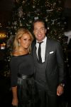 Amsterdam 11 december 2014
Luxery fair vip avond in de RAI. Robert Doornbos met Chantal Bles en kennissen