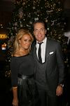 Amsterdam 11 december 2014
Luxery fair vip avond in de RAI. Robert Doornbos met Chantal Bles en kennissen