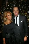 Amsterdam 11 december 2014
Luxery fair vip avond in de RAI. Robert Doornbos met Chantal Bles en kennissen