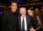 Amsterdam 16 december 2014
Sportman van het jaar verkiezing in de RAI.
Robin v Persie met zijn vrouw Bouchra en zijn moeder en opa