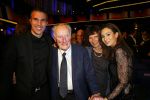 Amsterdam 16 december 2014
Sportman van het jaar verkiezing in de RAI.
Robin v Persie met zijn vrouw Bouchra en zijn moeder en opa