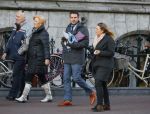 Amsterdam 10 december 2014
Ruben Nicolai met een kennis bij het paleis op de dam.