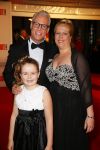 Scheveningen 30 november 2014
Premiere Billy Elliot in het circustheater. Rudolf v Veen met vrouw en dochter