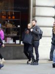 Londen 14 december 2014
Sam Worthington met zijn zwangere vriendin Lara Bingle in Londen