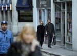 Londen 14 december 2014
Sam Worthington met zijn zwangere vriendin Lara Bingle in Londen