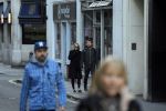 Londen 14 december 2014
Sam Worthington met zijn zwangere vriendin Lara Bingle in Londen