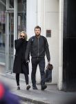 Londen 14 december 2014
Sam Worthington met zijn zwangere vriendin Lara Bingle in Londen