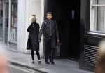 Londen 14 december 2014
Sam Worthington met zijn zwangere vriendin Lara Bingle in Londen