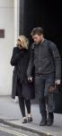 Londen 14 december 2014
Sam Worthington met zijn zwangere vriendin Lara Bingle in Londen