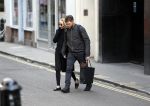 Londen 14 december 2014
Sam Worthington met zijn zwangere vriendin Lara Bingle in Londen