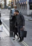 Londen 14 december 2014
Sam Worthington met zijn zwangere vriendin Lara Bingle in Londen