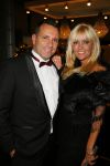 Amsterdam 11 december 2014
Luxery fair vip avond in de RAI. Sophia de Boer met haar man Erik Kwant