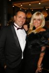 Amsterdam 11 december 2014
Luxery fair vip avond in de RAI. Sophia de Boer met haar man Erik Kwant