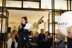 Amsterdam 20 november 2014
Opening winkel 10 days in de cornelis schuytstraat. Anouk Smulders opent de winkel en de oprichters van 10 days Barbara Hilbrink en Myon Veenendaal zij natuurlijk aanwezig. Ook Suus Zeelenberg neemt het woord