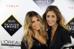 Amsterdam 9 december 2014
Grazia Style awards uitreiking in vondelpark CS.
Sylvie Meis met Danie Bles en Xelly Cabau v Kasbergen