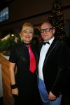 Amsterdam 11 december 2014
Luxery fair vip avond in de RAI. Vivian Boelen met een vriend