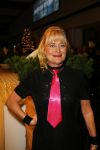 Amsterdam 11 december 2014
Luxery fair vip avond in de RAI. Vivian Boelen met een vriend