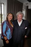Vaassen 9 november 2014
Presentatie nieuwe produktlijn Aad Ouborg Bourgini genaamd. De presentatie is in restaurant de Leest van Jacob Jan Boerma. Willibrord Frequin met vriendin