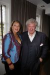 Vaassen 9 november 2014
Presentatie nieuwe produktlijn Aad Ouborg Bourgini genaamd. De presentatie is in restaurant de Leest van Jacob Jan Boerma. Willibrord Frequin met vriendin