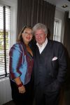 Vaassen 9 november 2014
Presentatie nieuwe produktlijn Aad Ouborg Bourgini genaamd. De presentatie is in restaurant de Leest van Jacob Jan Boerma. Willibrord Frequin met vriendin