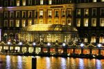 Amsterdam 20 november 2015 
Het Amstel hotel in de avond.