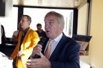 Amsterdam 12 november 2015
Presentatie koffers van de NOC NSF van princess voor Rio 2016 bij restaurant het Bosch.
Andre Bolhuis