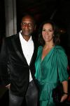 Amsterdam 28 november 2015 
Orange babies gala in Amsterdam. Annemarie v Gaal met Rhandy MacNack.