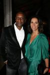 Amsterdam 28 november 2015 
Orange babies gala in Amsterdam. Annemarie v Gaal met Rhandy MacNack.