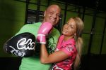 Den Haag, 23 November 2015
Barbie Samantha v d Plas met haar man Michael v d Plas in de sportschool