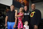 Den Haag, 23 November 2015
Barbie Samantha v d Plas met haar man Michael v d Plas in de sportschool