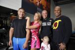 Den Haag, 23 November 2015
Barbie Samantha v d Plas met haar man Michael v d Plas in de sportschool
