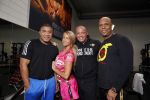 Den Haag, 23 November 2015
Barbie Samantha v d Plas met haar man Michael v d Plas in de sportschool