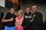 Den Haag, 23 November 2015
Barbie Samantha v d Plas met haar man Michael v d Plas in de sportschool