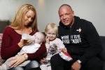 Den Haag, 23 November 2015
Barbie Samantha v d Plas met haar man Michael v d Plas en hun twee kinderen