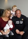 Den Haag, 23 November 2015
Barbie Samantha v d Plas met haar man Michael v d Plas en hun twee kinderen