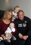 Den Haag, 23 November 2015
Barbie Samantha v d Plas met haar man Michael v d Plas en hun twee kinderen