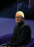 Aalsmeer 20 november 2015
Sabia Boulahrouz zwanger in het programma Mindmasters van SBS6.
Mindmasters Live, Uri Geller, Walter Rolfo, Patty Brard  Wolter Kroes Jochem v Gelder Peter R de Vries Boer geile Geert Monique Smit Patty Brard Kay nambiar en K# Lisa Michels. Kim LIan v d Meij presenteert het in studio Aalsmeer.