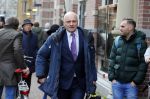 Amsterdam 23 november 2015 
Irene v d Laar stapt uit taxi.5 jaar nieuwe de la mar en 15 jaar de joop en Janine v d Ende foundation. Boris v d Ham