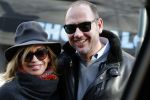 Amsterdam 28 november 2015 
Connie Breukhoven met vriend Eugene v Dun op de cornelis schuytstraat