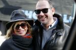 Amsterdam 28 november 2015 
Connie Breukhoven met vriend Eugene v Dun op de cornelis schuytstraat