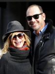 Amsterdam 28 november 2015 
Connie Breukhoven met vriend Eugene v Dun op de cornelis schuytstraat